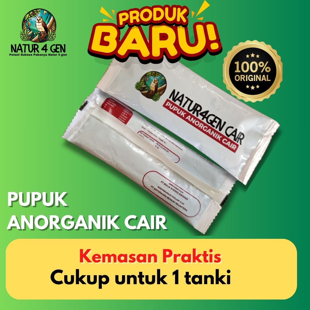 NATUR 4 GEN Pupuk Organik Cair Sachet
