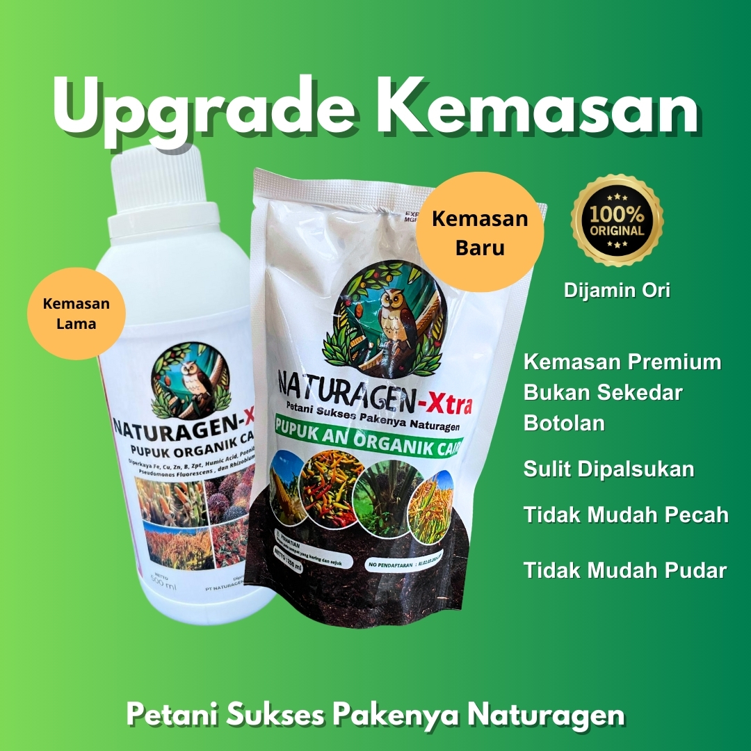 Upgrade Kemasan NATUR 4 GEN